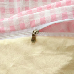 Cute Cartoon's Bow Towel Embroidery Girls Bedding Set