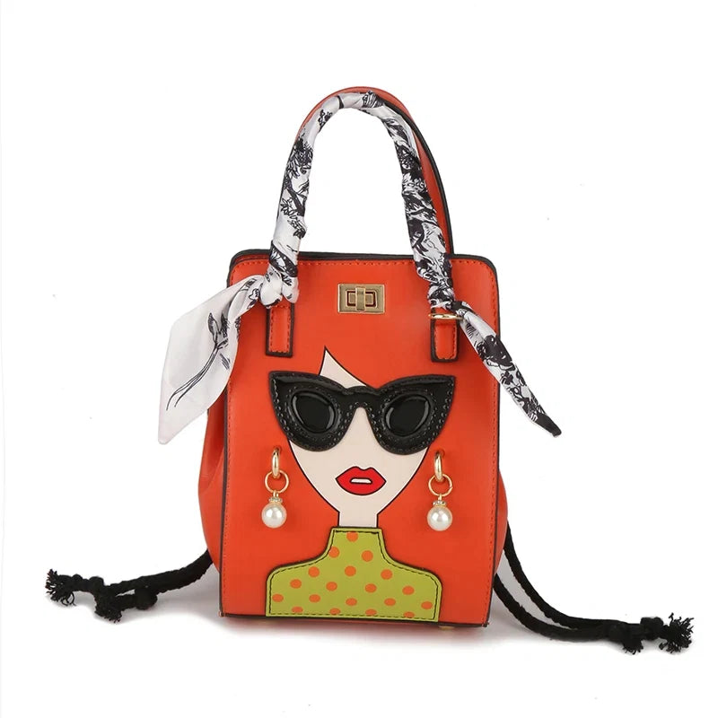 Beauty Glasses Design Handbags for Women