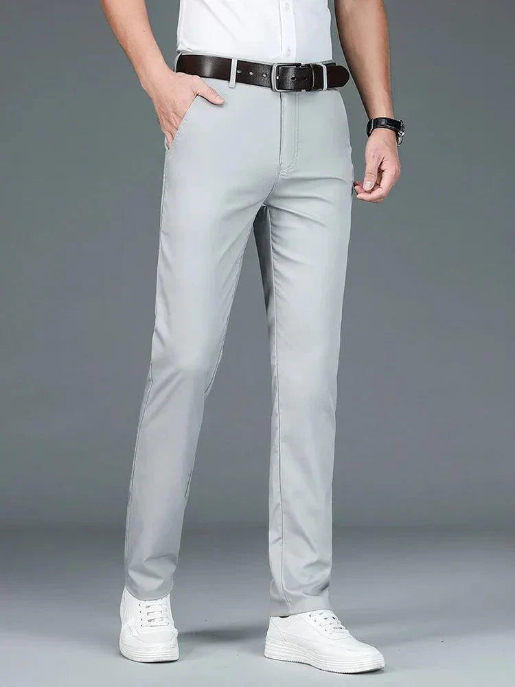 High Quality Luxury Straight Business Suit Pants