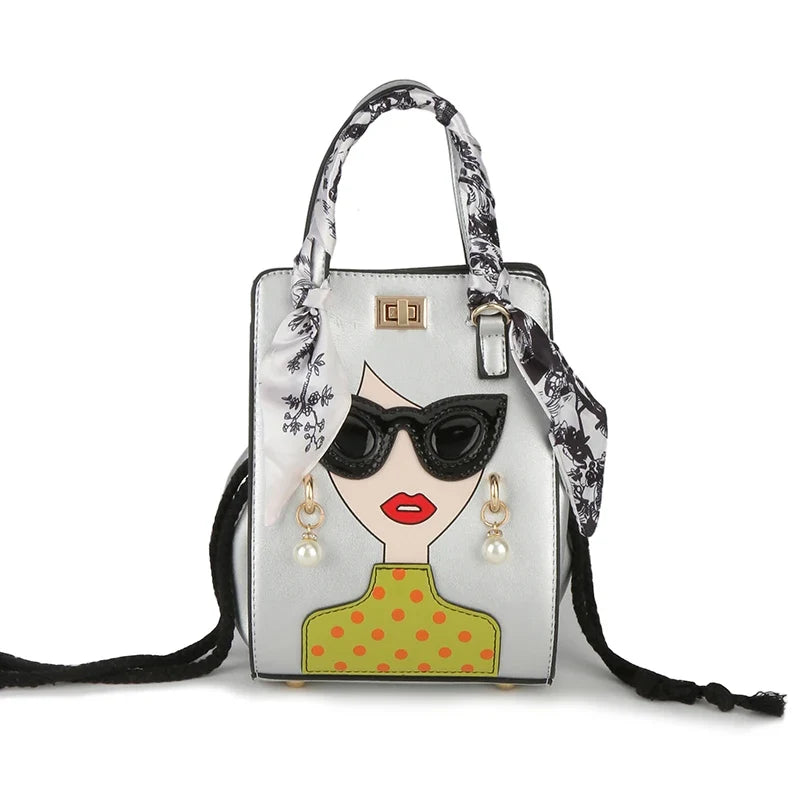 Beauty Glasses Design Handbags for Women