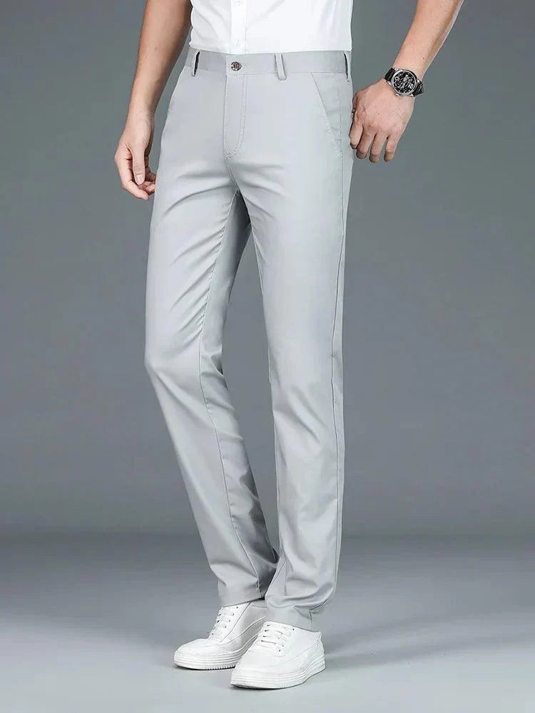 High Quality Luxury Straight Business Suit Pants