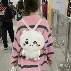 Chiikawa Cartoon Doll Backpack for Birthday Gift