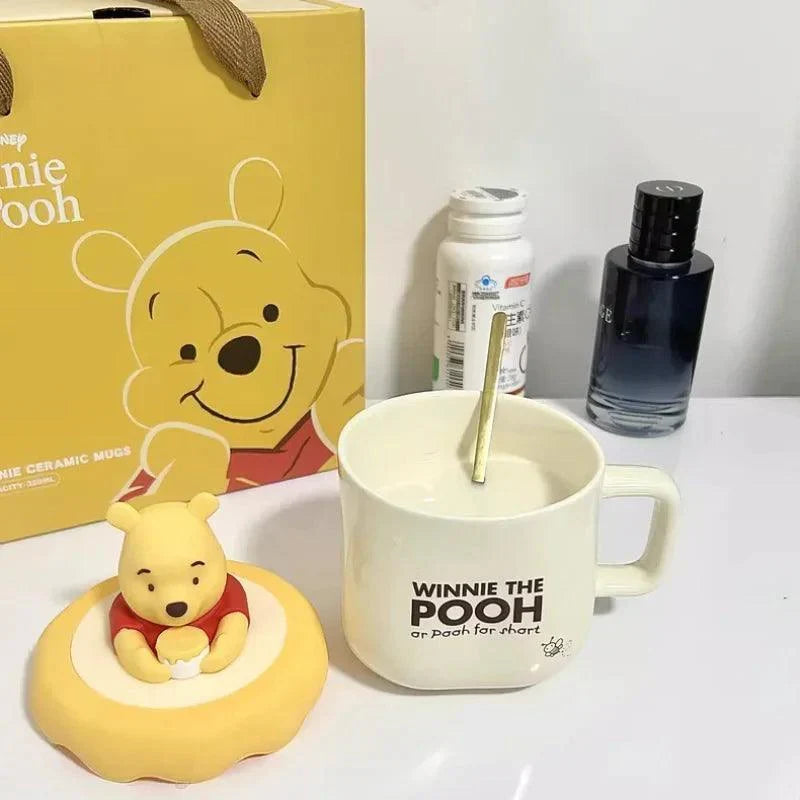 Bear Lotso Mug With Hand Cartoon Set Cup for gift