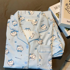 Chiikawa Hachiware Cute Pajamas Set