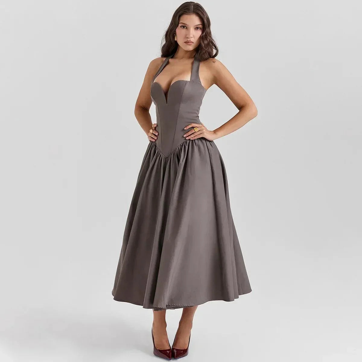 Elegant Bodycon Party Long Casual Dress