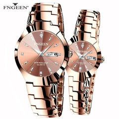FNGEEN 5808 Relogio Feminino Couple Watch