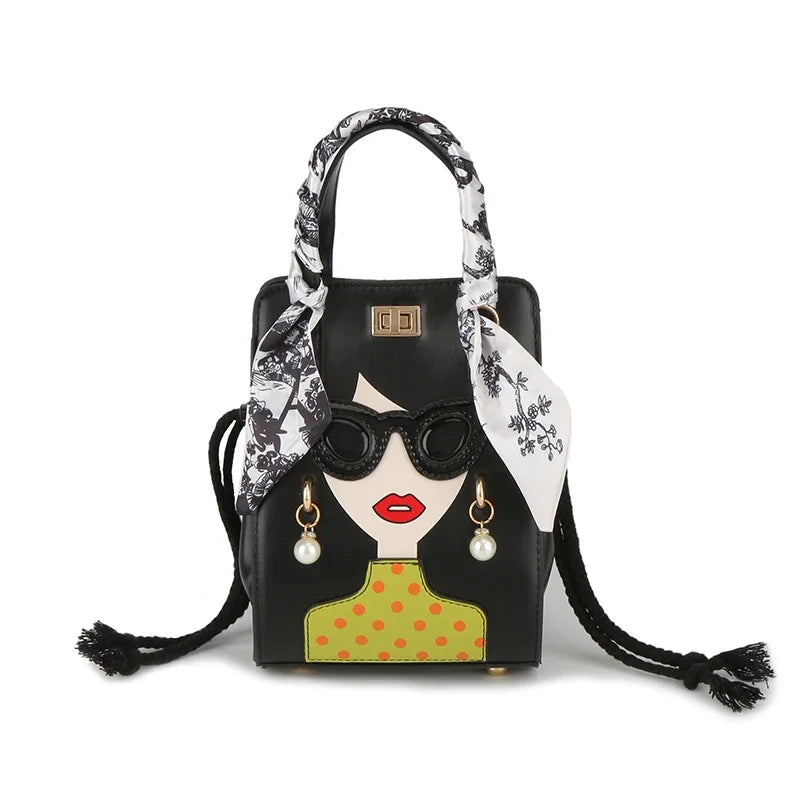 Beauty Glasses Design Handbags for Women