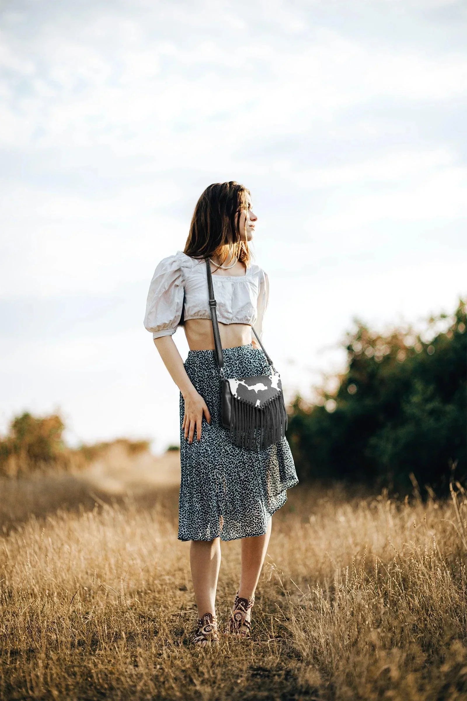 Fashionable Western Design Shoulder Bags