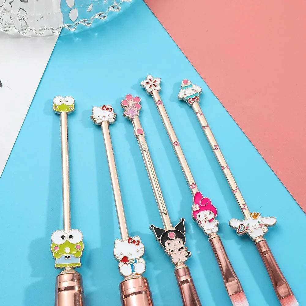 Cartoon Character Cosplay Prop Makeup Brushes Tool 5pcs/set