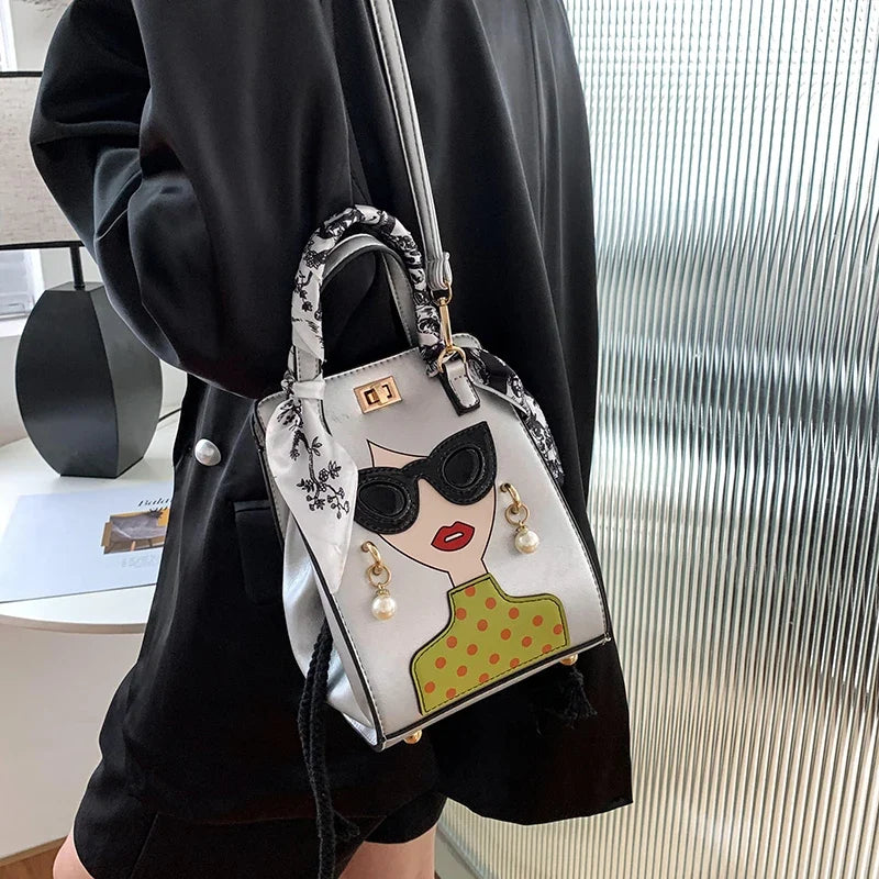Beauty Glasses Design Handbags for Women