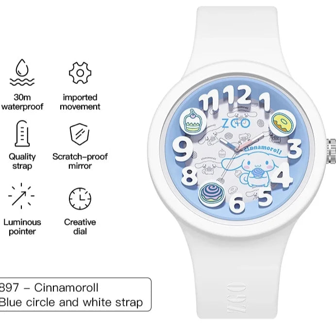 Design Sports waterproof Luminous watch for Gift