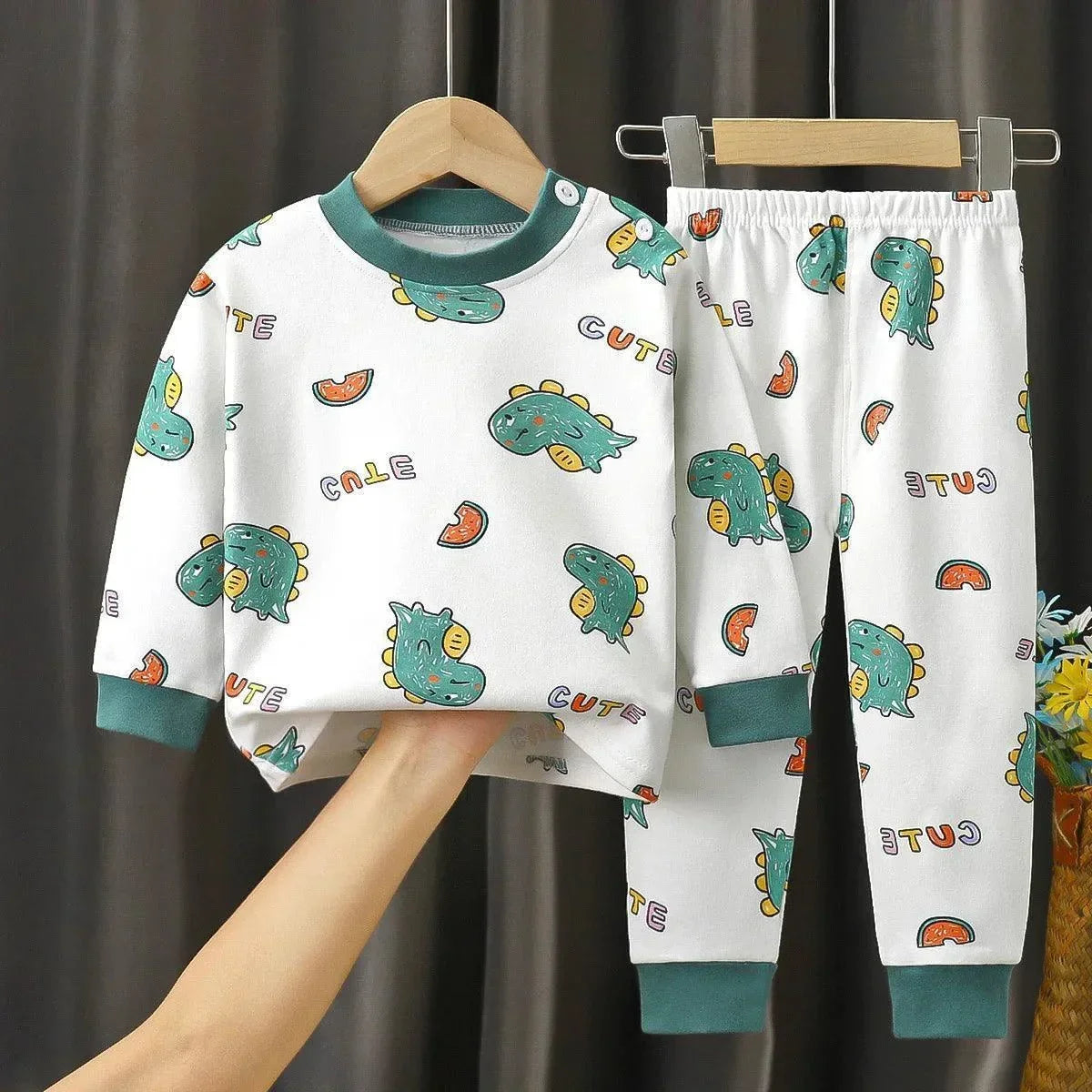 Cartoon Toddler Baby Sleeping Clothes