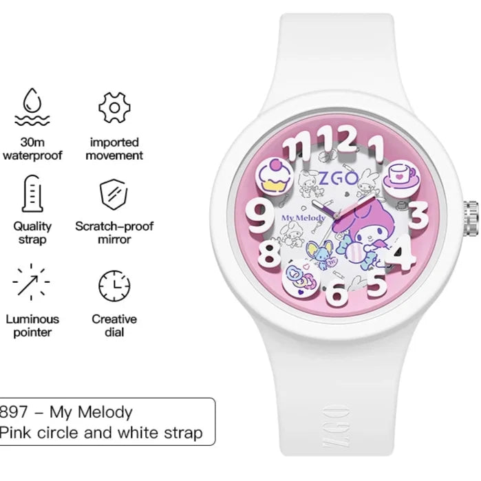 Design Sports waterproof Luminous watch for Gift