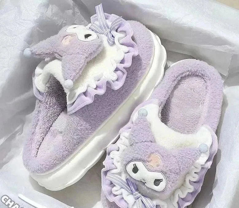 Cute Non-Slip Warm Cartoon Winter Slipper for Gift