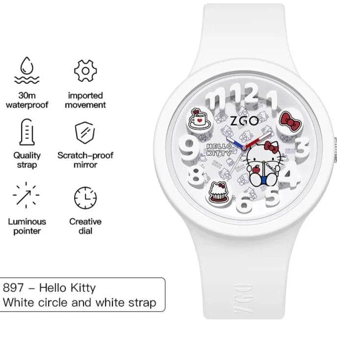 Design Sports waterproof Luminous watch for Gift