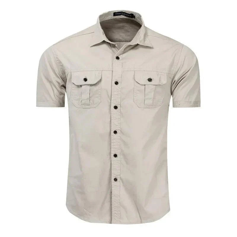 Fashion Mens Casual Business Shirt