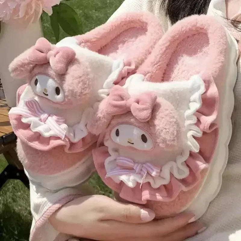 Cute Non-Slip Warm Cartoon Winter Slipper for Gift