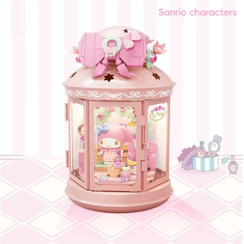 Building Blocks Night Light Series Puzzle Assembly for Gift