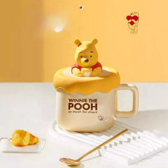 Bear Lotso Mug With Hand Cartoon Set Cup for gift