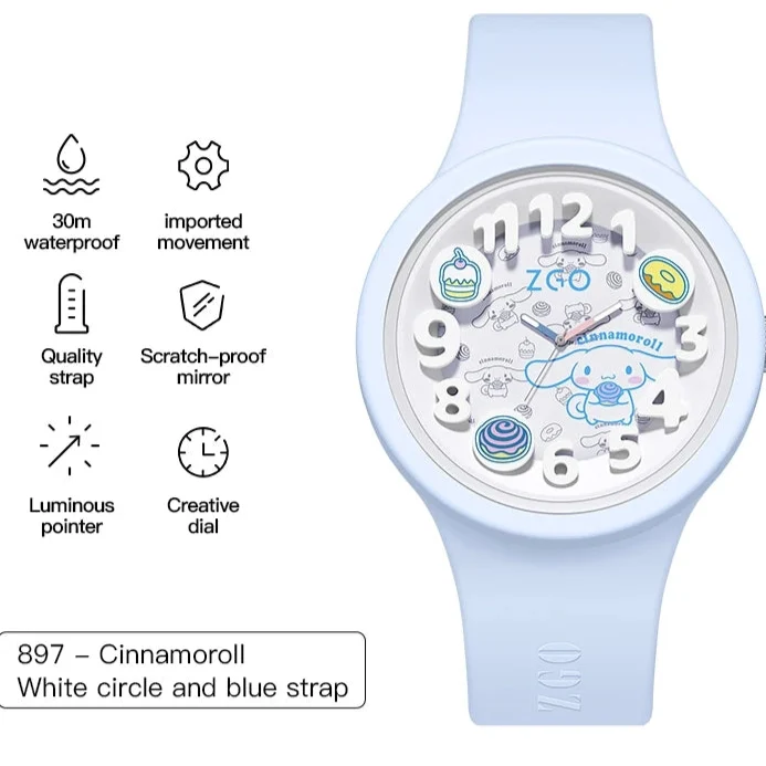 Design Sports waterproof Luminous watch for Gift