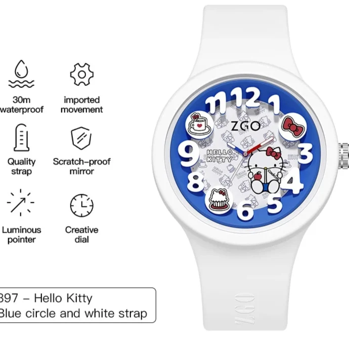 Design Sports waterproof Luminous watch for Gift