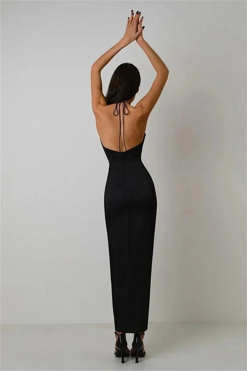 3D Flower Formal Evening Dress