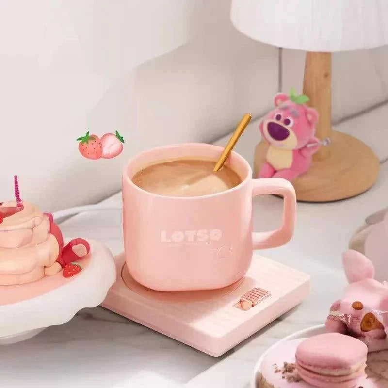Bear Lotso Mug With Hand Cartoon Set Cup for gift