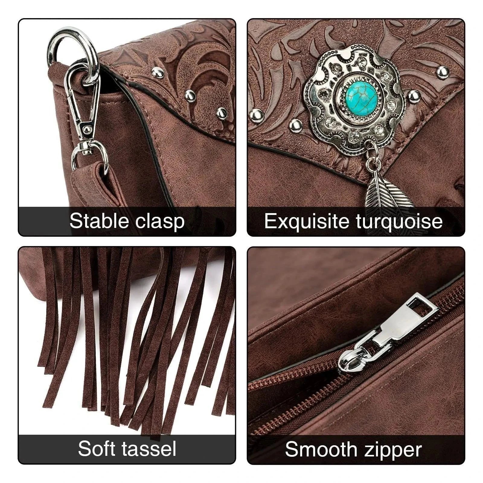 Fashionable Western Design Shoulder Bags