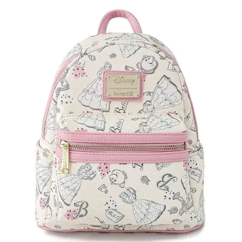 Creative Storage Stationery Leather Mini Student Backpack