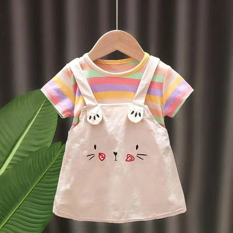 Baby Girl Casual Wear Toddler Cotton Dress