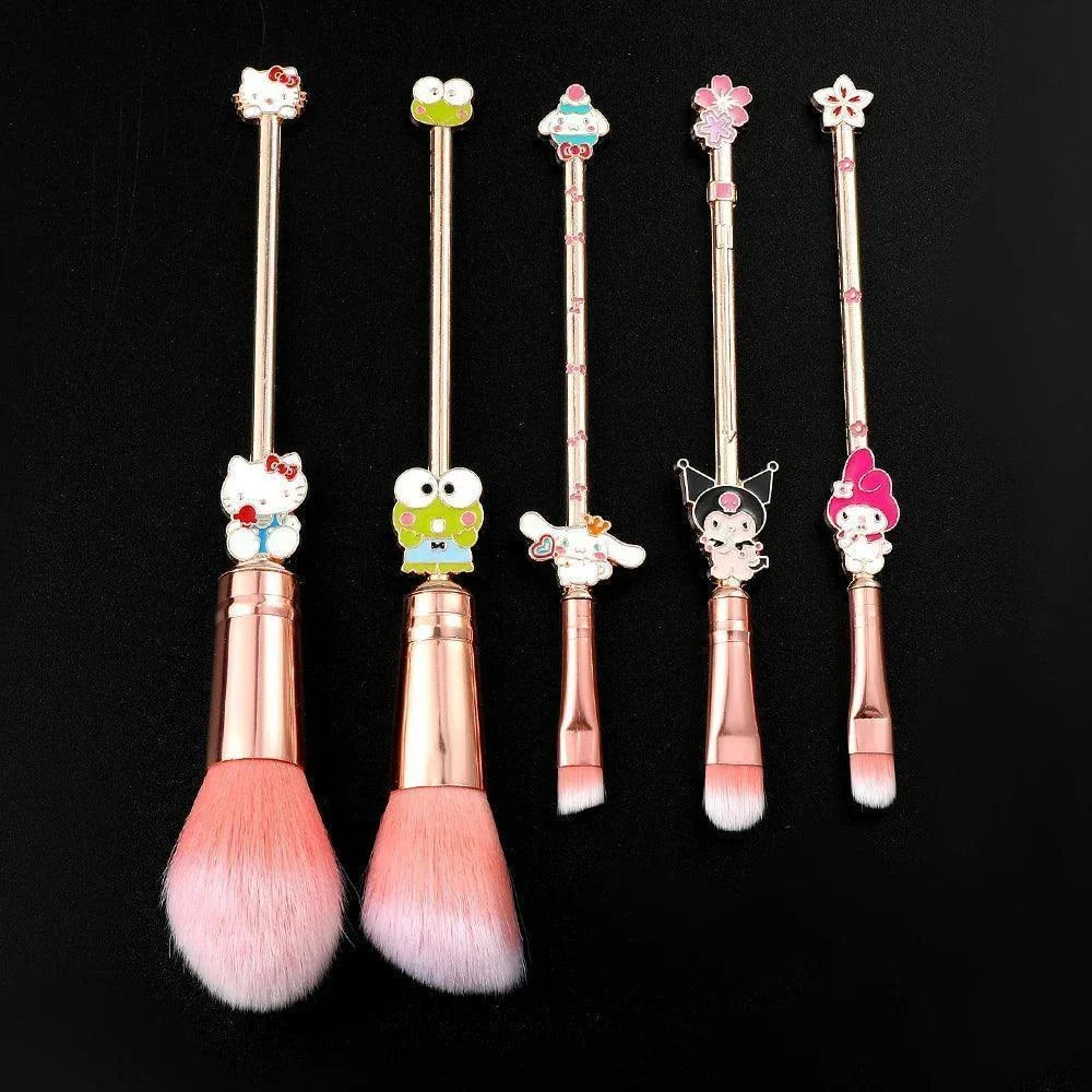 Cartoon Character Cosplay Prop Makeup Brushes Tool 5pcs/set