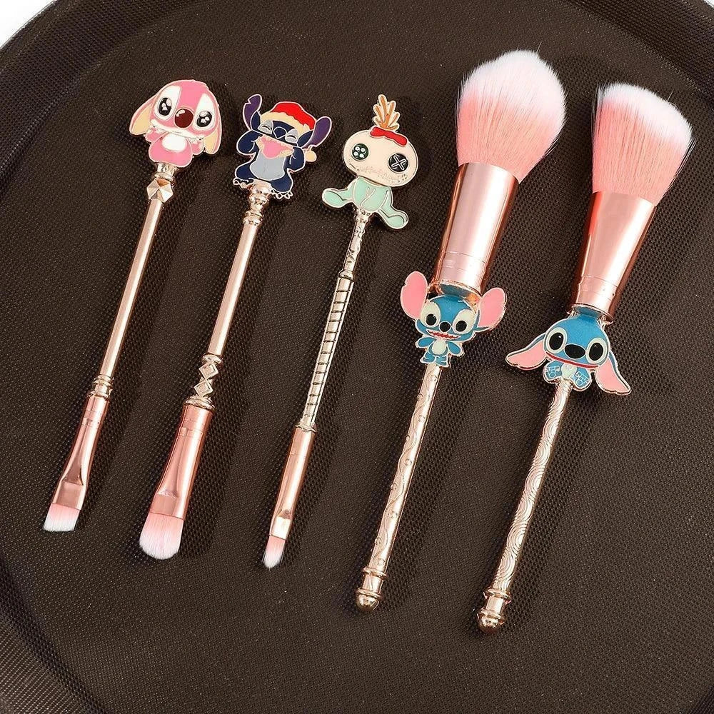 Cartoons Makeup Brush Holder 5 Pcs/set