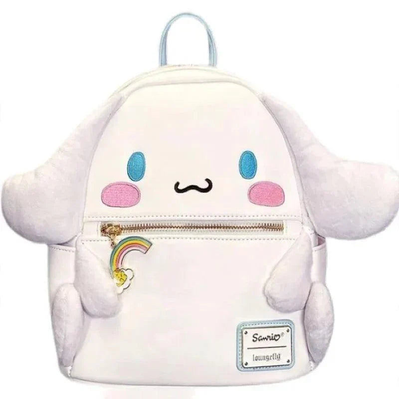 Creative Storage Stationery Leather Mini Student Backpack
