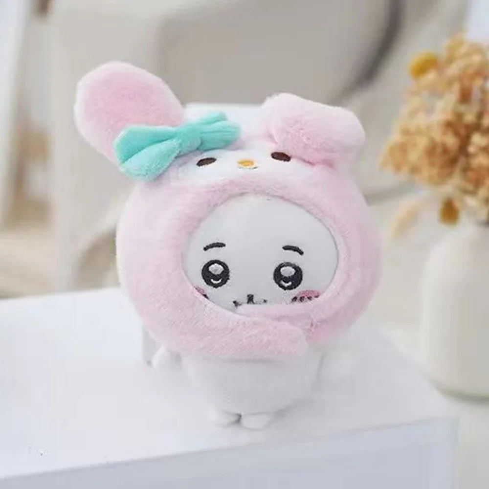 Cute Cross-dressing Chiikawa Plush Doll  for Girl Gift