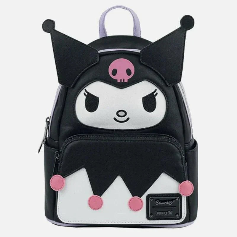 Creative Storage Stationery Leather Mini Student Backpack