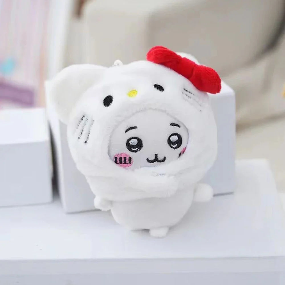 Cute Cross-dressing Chiikawa Plush Doll  for Girl Gift