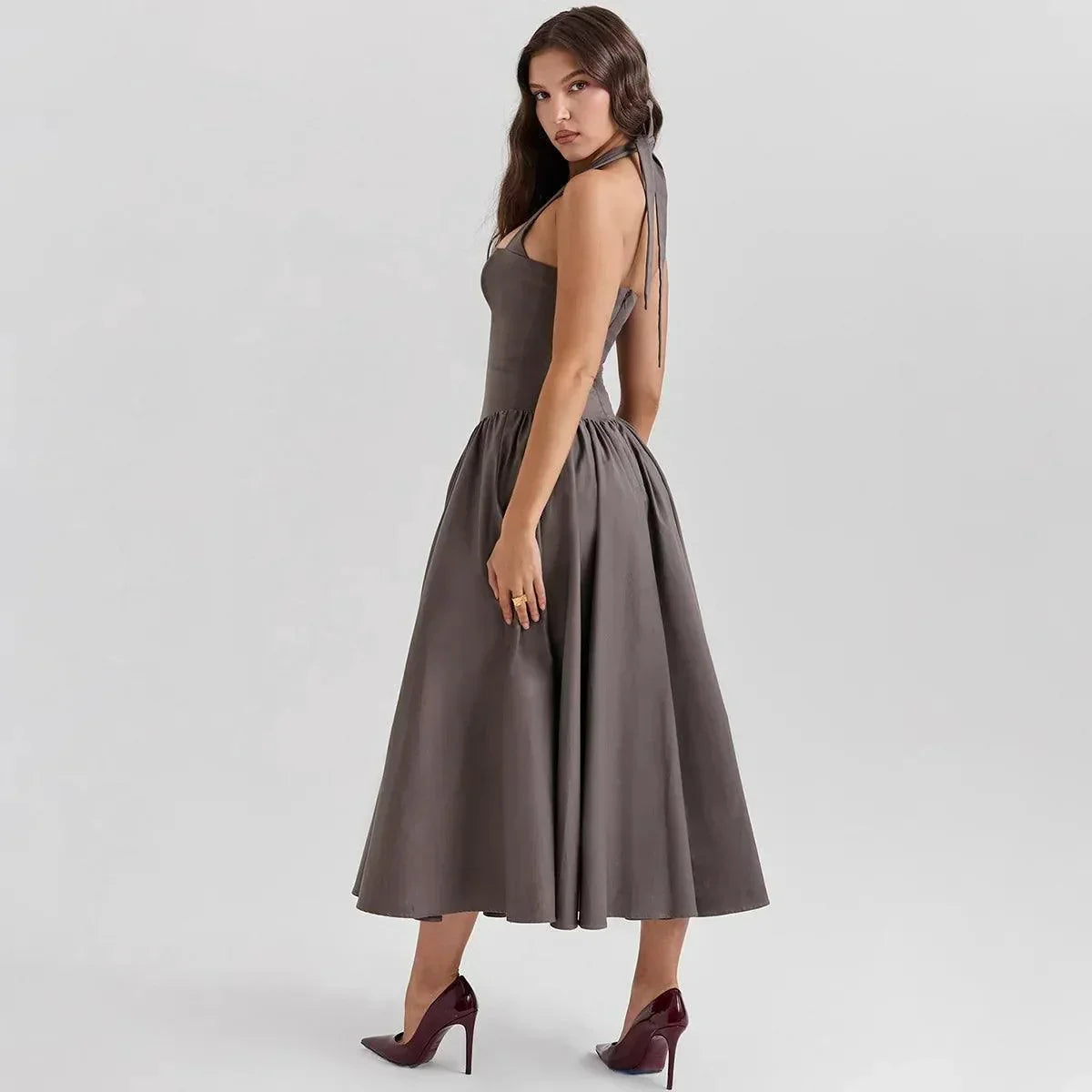 Elegant Bodycon Party Long Casual Dress