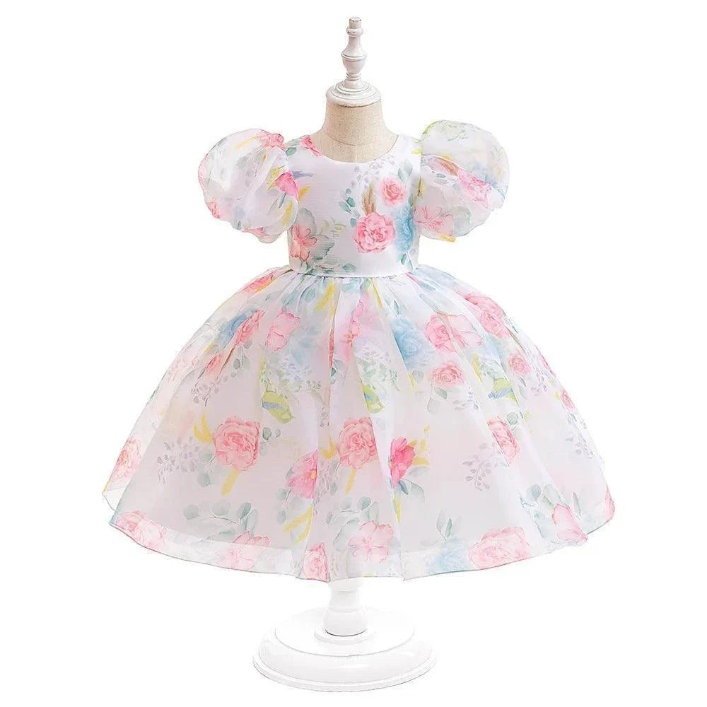 Flower Pageant Vestidos Girls Princess Dress