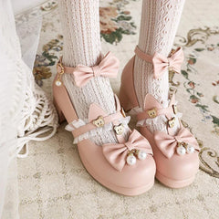 Cute Bear Lolita girls shoes