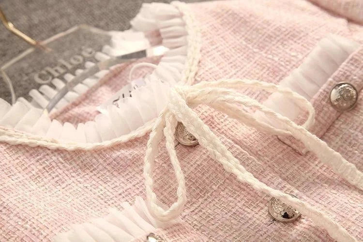 High Quality Small Fragrance Tweed Dresses For Women