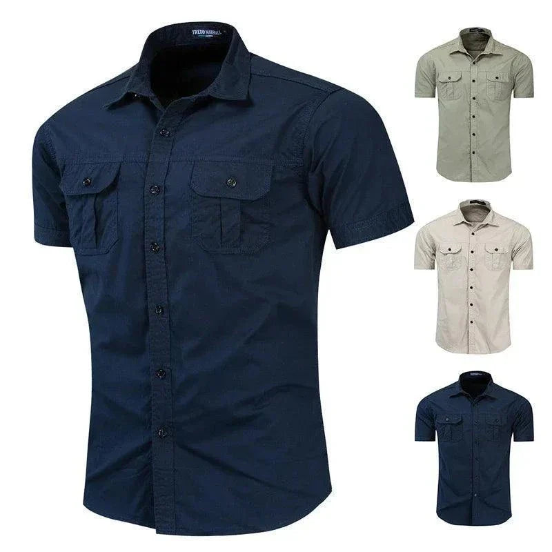 Fashion Mens Casual Business Shirt