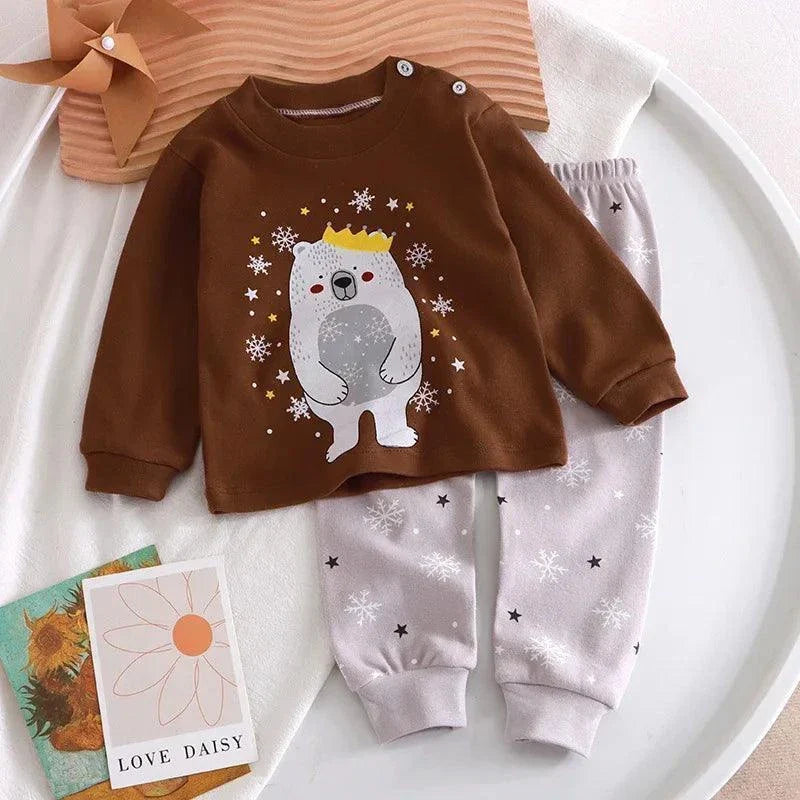 Cartoon Toddler Baby Sleeping Clothes
