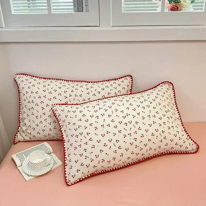 Girls Soft Washed Cotton Bedding Set