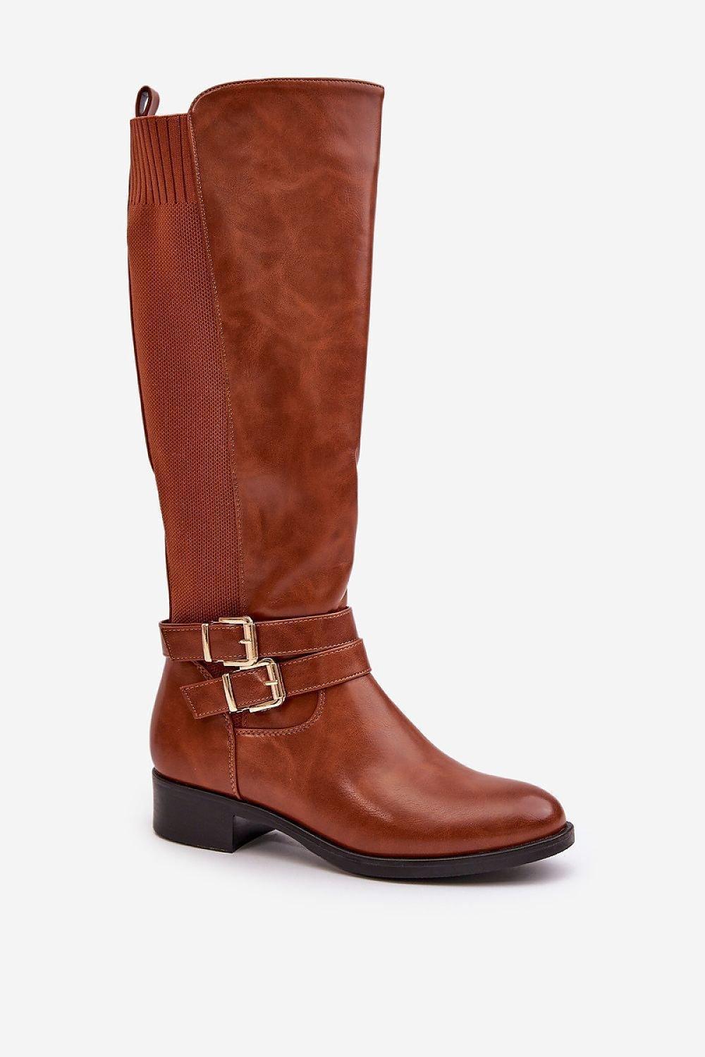 Classic Women's Eco-Leather Thigh-Hight Boots