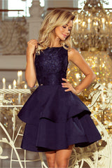 Beautiful Flared Skirt Evening dress