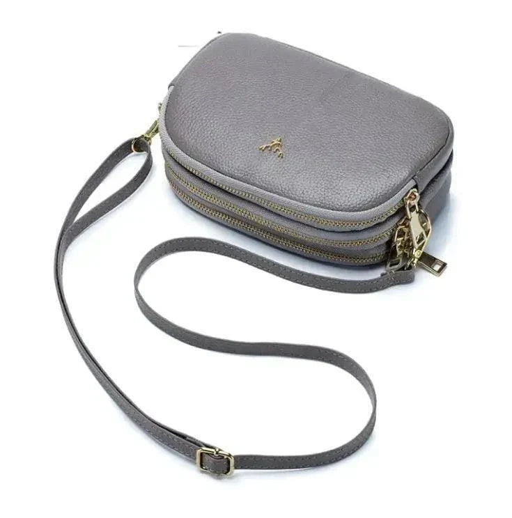 Chic Leather Mini Sling Bag
