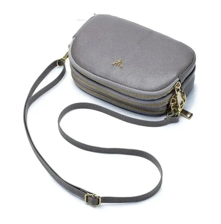 Chic Leather Mini Sling Bag