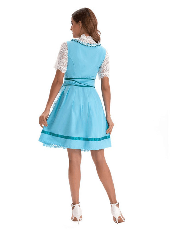 German Munich Oktoberfest Women's Printed Beer Dress