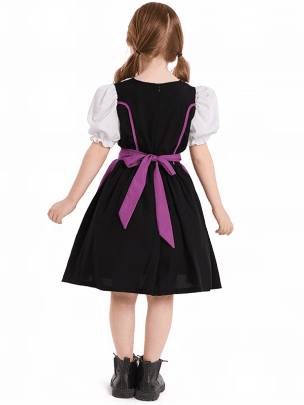 Children's beer festival skirts multi-color costumes dress
