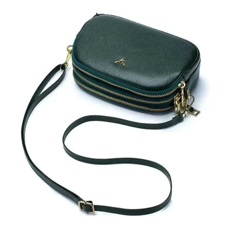 Chic Leather Mini Sling Bag